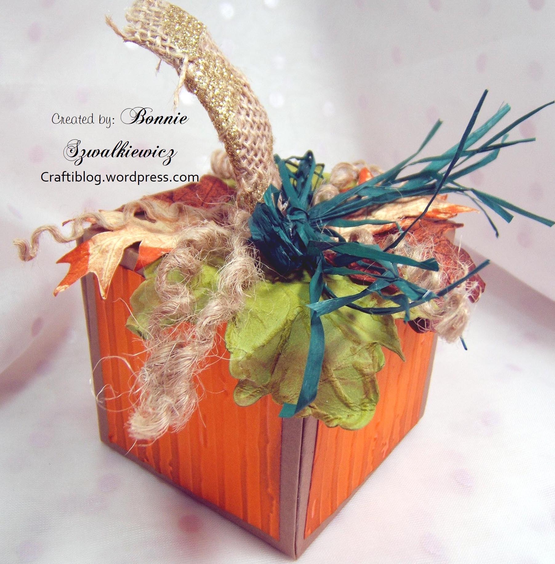 2019 10 29 October Shoe Box Craft Day Pumpkin Box Decor