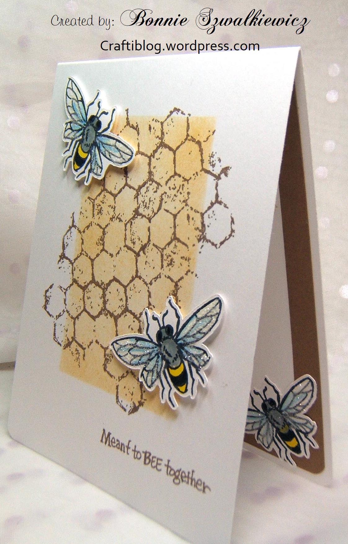 2020-01-22; January shoe-box craft day; meant to bee | The Craftiblog